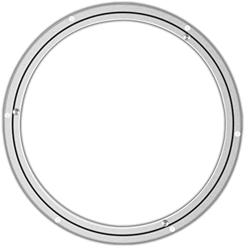 Aluminum Lazy Susan Hardware Metal Rotating Turntable Bearings Swivel Plate Hardware for Dining-Table and Workbench (14 Inchs) … by Brand