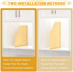 10 Pack Wood Tray Dividers Organizer For Kitchen Cabinet - Image 4