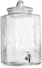 5 GALLON Drink dispenser, Glass Beverage Dispenser With Glass Lid, Large Water Drink Dispensers for Parties With 100% Leak Proof Spigot, Ideal for Lemonade,Juice, Tea, and Party Drinks - Image 5
