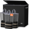 SOLEDI Large Laundry hamper 3 Section with Laundry Bag, XL Clothes Basket by SOLEDI