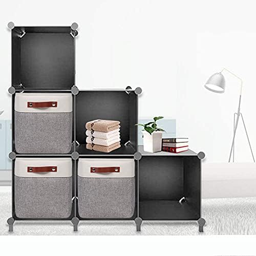Fabric Storage Cubes 10.5x10.5x11in, Cube Storage Bins Organizers - Image 6