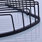 304 Stainless Steel Shower Caddy Corner Basket Shelf Bathroom Organizer Wall Mounted Storage, Matte Black Plated Finish Heavy Duty - Image 6