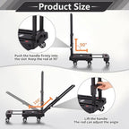 GtIiFmTe Foldable Hand Truck, Lightweight Luggage Cart for Airport Car Seat - Image 3