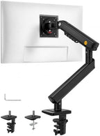 NB SmooVex™ Monitor Mount, Monitor Stand fits up to 32 Inch, Mechanical Spring Mount, VESA 75/100 mm, Model-A5(Black) by NBERGONOMIC