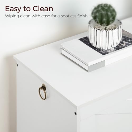 MAHANCRIS 47.2" Storage Chest with Lid, Storage Bench with Safety Hinges - Image 6
