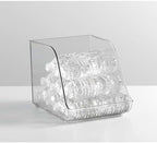 iDesign Plastic Water Bottle Organizer for Fridge, Clear, 4-Pack - Image 6