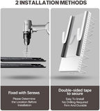 Pull Out Pots and Pans Organizer Under Cabinet, Expandable Sliding Lid Holder and Pan Rack for Kitchen, Slide Out inside Cabinet for Pot Lid, Bakeware, Dishes, 10 Adjustable Dividers, 2 Pack White - Image 5