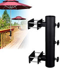 Heavy Duty Parasol Holder Patio Umbrella Stand Mount Umbrella Stand Bench Buddy Umbrella Holder Fixed Clip Umbrella Clamp for Deck,Railings,Beach Courtyard Balcony,Boats,Tailgates by VANROUG