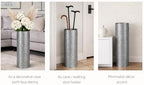 Concepts 21 inch Heavy Duty Metal Umbrella Stand - Durable Storage Holder for Umbrellas - Indoor and Outdoor Use - Stylish and Modern Organizer for Entryways. (Silver Lace) - Image 5