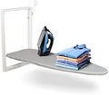 Ivation Wall-Mounted Ironing Board | Foldable 36.2” x 12.2” Ironing Station for Home, Apartment & Small Spaces | Sturdy Folding Board, Easy-Release Lever, Removable Cotton Cover & Mounting Hardware by Ivation