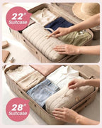 Hair Tools Travel Bag with Heat Resistant Mat, Taupe Beige - Image 5