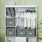 DECOMOMO Storage Bins, Storage Baskets for Shelves - Image 2