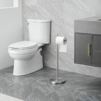 Paper Holder,Bathroom Toilet Paper Roll Holder Freestanding - Image 2