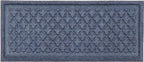 Mats Inc. Artisan Entry Indoor Mats for Entryway, Durable & Easy to Clean Tray for Boots, Anti-Slip & Water-Resistant for Front Room, Made in The USA, 15" x 36", Blue - Image 2