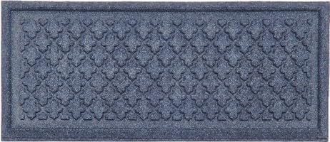 Mats Inc. Artisan Entry Indoor Mats for Entryway, Durable & Easy to Clean Tray for Boots, Anti-Slip & Water-Resistant for Front Room, Made in The USA, 15" x 36", Blue - Image 2