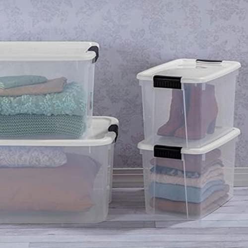 Sterilite Ultra Latch Box with Lids for Home and Office, 30 Quart, 24-Pack - Image 6