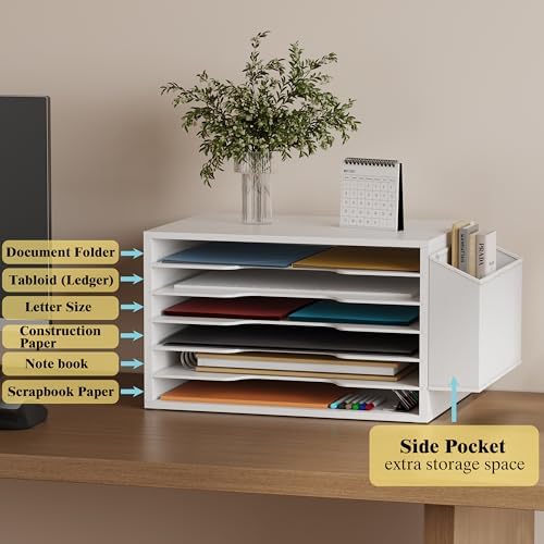 Unionly 12x18 Construction Paper Organizer,Large File Sorter for Office - Image 3