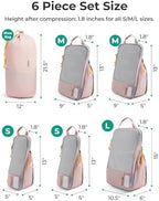 BAGSMART Compression Packing Cubes for Travel Essentials - Image 2