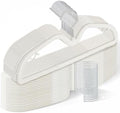LemonRoad 36 Pack Short Neck Hangers Plastic Non-Slip, White by Unknown