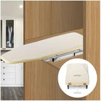 Pull Out Ironing Board,180° Rotatable Ironing Board,Pull Out Ironing Board for Sliding Drawer,with Heat Resistant Cover,Cabinet Mount,Load 20 Kg(Color1) by BXKCFYBSQ