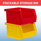 Akro-Mils 30210 AkroBins Plastic Storage Bins, 5"x4"x3", Stone, 24-Pack - Image 4