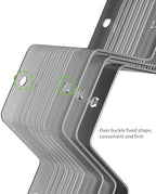 Honeycomb Separator Adjustable Drawer Organizer Divider for Underwear Belt-Scarf Socks Organizer (Gray(4pcs)) - Image 6