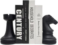 Decorative Chess Bookends Novelty Book Holders for Shelves by Carchistan
