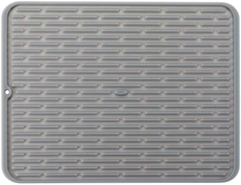OXO Good Grips 13265200MLNYK Silicone Draining Mat Grey by Unknown