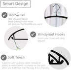 MIZGI Velvet Hangers 60 Pack, Patented Rounded Shoulder Sweater Hangers - Image 3