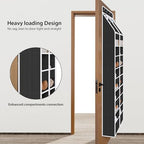 Univivi Upgraded Over the Door Organizer for Baby Nursery, Black, 6-Shelf - Image 2