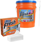 Ultra Fresh 6X Platinum Detergent + Softener & Fresh Scent Sheets Bundle by UltraFresh