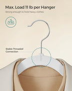 SONGMICS Velvet Hangers 50 Pack, Non-Slip Clothes Hangers, Space-Saving - Image 5