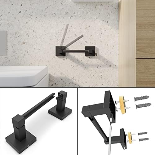 RUACQ Bathroom Accessories, 4-Piece Towel Racks for Bathroom Hardware Set - Image 3