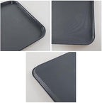 6 Packs Gray Large Plastic Trays, 25.23" x 17.59" Multi-Purpose Boot Trays - Image 3