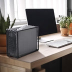 2 Pack Hanging File Holder, 10 Hanging Folders,Gray,Small - Image 6
