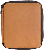 Speedball Art Products Genuine Leather Storage Case for Pencils, Markers, Pens and Art Supplies, Holds Up To 72 Standard Pencils, Antique Brown - Image 2