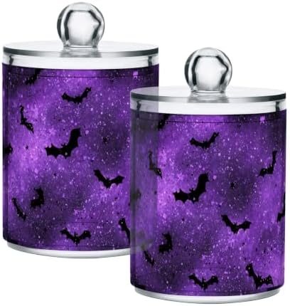 4 Pack dark starry sky Apothecary Jars with Lid by Unknown