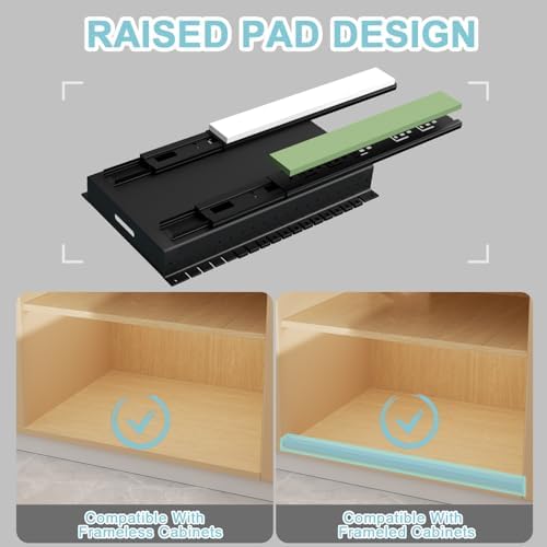 Golener Pots and Pans Organizer Under Cabinet, 22" Deep Expandable, 2 Pack - Image 3