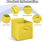 Hillban 24 Pcs Storage Cubes 11'' Collapsible Storage Bins Bulk, Multicolor - Image 4