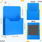 Gilprop 8 Pack Magnetic File Folder Holder for Whiteboard Classroom Storage - Image 2