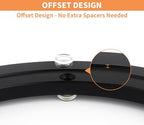 TamBee 18 Inch Lazy Susan Bearing Heavy Duty Metal Hardware Large Aluminum Turntable Lazy Susan Hardware Kit Parts Rotating Ring Mechanism for Puzzle Boards, Dining Tables (Base Only, Black) - Image 5