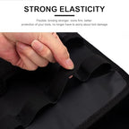 Barber Carrying Case,Barber Case, Stylist Tool Box Professional Salon Hair Cutting Grooming Kit Storage Organizer for Clippers, Scissors, Barber Supplies (Small) - Image 6