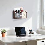 Wall File Holder & Organizer, Wall Mount Magazine Holder - Image 6
