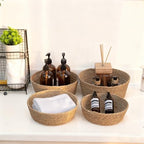 KINGWILLOW Woven Basket Set, Round Storage Organizer, Set of 4 - Image 2