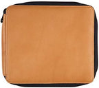Speedball Art Products Genuine Leather Storage Case for Pencils, Markers, Pens and Art Supplies, Holds Up To 96 Standard Pencils, Antique Brown - Image 2