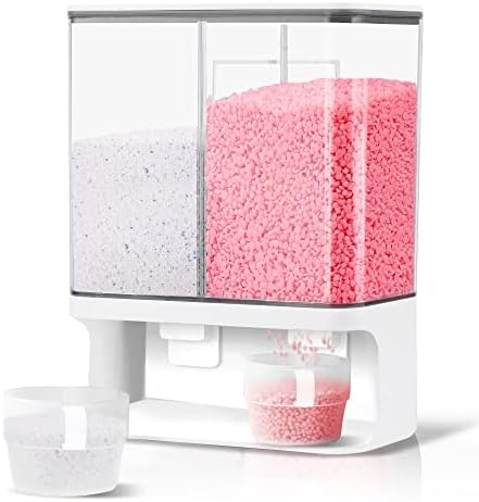 105 OZ Wall Mounted Laundry Detergent Dispenser with Nail by HHLUPUP