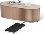 Cable Management Box Large Cable Organizer Box for Power Strips, Surge Protectors, Chargers, Adapters, TV Computer Wires Cable Hider Organizer Box with Cable Ties，Clip Holders - Khaki by RAMFIYN
