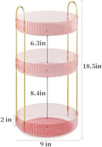 Rotating Makeup Organizer Countertop, Skincare Organizers - Image 2