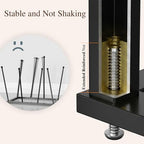 Boot Storage Organizer,Metal Free Standing Boot Rack,12 Pairs,Black - Image 5