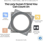 Lazy Susan Hardware, 6 inch, 500 lbs. Load Capacity, Pack of 5 Steel Lazy Susan Turntable Ball Bearing, by Woodpeckers - Image 4